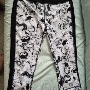 Black and White Kids Leggings